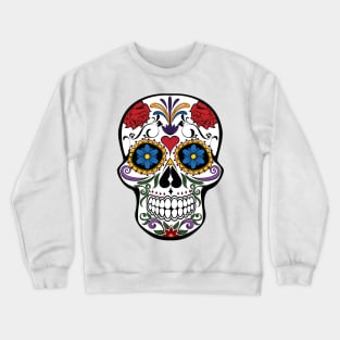 Dia De Los Muertos Day of the Dead Sugar Skull Gifts Crewneck Sweatshirt